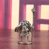 Latón Puro Hombre-Pájaro Mago Maligno Estilo Vintage Decoración del Hogar Sala de Estar Oficina Escritorio Mascota de Té Artesanía Adorno de Cobre