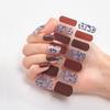 Fabricante de Pegatinas para Uñas Plataforma Transfronteriza Suministro de Alta Calidad Artesanía Láser 3D Estampado en Caliente Película para Esmalte de Uñas Pegatina para Uñas