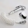 Plástico ABS limpieza mujer fábrica directa boquilla pistola rociadora inodoro limpiador de cuerpo presurizado traje de lavado para mujeres se puede reemplazar