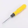 Destornillador Amarillo Multifuncional de Doble Uso, Punta de Destornillador, Herramienta de Reparación para el Hogar, Cabeza Plana y de Cruz, Venta al por Mayor por Fabricante