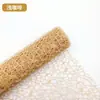 Materiales de Creación Ambiental para Jardín de Infancia Verde: Malla de Hilo con Puntos de Nieve, Borde Decorativo de Pared Cultural con Temática de Bosque, Decoración de Papel Pera de Nieve