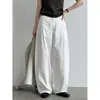 Calça Pantalona Luxi com Linha Dividida para Mulheres, Novidade Outono 2026 Emagrecedora Simples Versátil Ampla Casual 5246