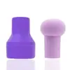 Esponja de Cogumelo Selecionada Cuidadosamente, Expande Quando Molhada em Água, Dupla Utilização para Molhado e Seco, Não Absorvente de Pó, Cabeça de Esponja Conformável Ferramenta de Maquiagem