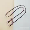 Cordão para celular, corda trançada em cores macaron, alça anti-perda, corrente de celular unissex, acessório de bolsa, cordão moderno