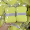 Processamento Personalizado Esponja de Limpeza Furo de Favo de Mel Lenço Facial Limpeza Profunda Sabonete Facial Esfregador Facial Banho Removedor de Maquiagem Artefato Limpo