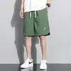 Pantalones Cortos de Running Finos para Hombre Verano Seda de Hielo Deportivos Sueltos Secado Rápido Refrigeración Pantalones de Cinco Puntos 2026 Nuevos Cortos Juveniles