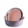 Lavabo doméstico tamaño grande engrosado plástico duradero lavabo para ropa lavabo para pies uso dormitorio estudiantil lavabo pequeño palangana