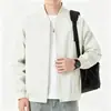 Chaqueta de estilo europeo y americano de moda ins casual para hombre, primavera y otoño, nueva, elegante, cortavientos, con cuello de béisbol