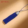 Franja de boca de peixe aberta de 8CM para sachês artesanais DIY, pingentes de roupas e acessórios decorativos