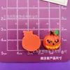 Serie de dibujos animados de Halloween fantasma calabaza calavera accesorios de resina DIY tocado horquilla carcasa para teléfono móvil parche para taza de agua