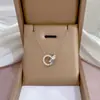 [Full-body aço titânio] full-body titanium forno de aço real colar de ouro frio feminino ins Net acessórios cadeia de clavícula vermelha