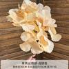 Hortensia Individual Flor de Simulación para Boda Hortensia Pastoral Flor Falsa Hotel Boda Auditorio Fila Decorativa Flor para Camino Flor Insertada de Fábrica