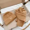 Conjunto de Chapéu e Cachecol Infantil Duas Peças Outono e Inverno Estilo Coreano Chapéu de Tricô Chapéu de Lã Quente para Bebê Meninos e Meninas Chapéu Pulôver