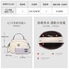 Bolso de Mujer con Patrón de Rombos de Piel Genuina Nuevo Estilo 2026 Multicapa de Moda Versátil Bolso de Hombro Cruzado de Piel Suave para Mujer Bolso Pequeño de Piel de Vaca