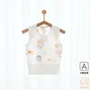 Baby Vest Summer Pure Cotton Belly Protecting Sleeveless Top for Newborns Unisex Baby Sling Ultra-thin Inner Wear Base