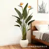Venda Direta de Fábrica de Vasos de Flores Grandes de Chão para Interior e Exterior, Plantas Artificiais com Vasos de Plástico, Opções Multicores no Atacado