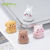 Paisagem Miniatura Patinho Fofo que Brilha no Escuro Boia de Natação Figuras de Animais Aquário Decorações DIY Enfeites de Mesa