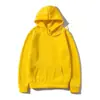 Sudaderas de Bolsillo Lisas para Hombre y Mujer 2025 Moda Casual Deportivas Pullover Multicolores