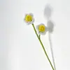 Palitos retorcidos encriptados terminados, pequeños ramos de flores artificiales de margarita hechos a mano, regalo de vacaciones, decoración del hogar, Día del Maestro