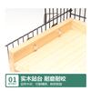Juguete para Loro Marco de Escalada Piel de Tigre Peonía Cacatúa Columpio Plataforma Puente Colgante Pista de Salto para Pájaros Accesorios para Jaula de Pájaros