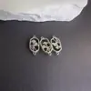 Acessórios Folha de Bambu Oca Banhados a Ouro Feitos à Mão Gancho de Brinco DIY Produtos Semi-Acabados Pingentes de Joias Atacado Material de Cobre
