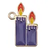 Transfronterizo 125 Goteo de aceite Fantasma de Halloween Calavera Murciélago Muerte Colgante DIY Pulsera Llavero Colgante de Joyería