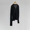 Camiseta tipo polo de punto entallada con cuello en V, indispensable para el commute de Taochuan, para mujer, Otoño 2026, Suéter versátil YL119