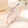 1 Pulsera Nueva Moda Lujo Ligero Creativo Zorro Diseño Personalizado Simple Microincrustado Circonita Diaria Pulsera Versátil