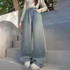 Calça Jeans Cheia de Strass para Meninas, Novo Modelo Primavera 2026, Calça Brilhante Infantil, Calça Reta de Barra Larga para Meninas Mais Velhas, Alunos do Ensino Fundamental