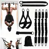 Cinta de assistência para barra fixa, corda de resistência para fitness indoor em casa, conjunto de auxílio de treino para barra fixa, corda elástica