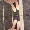 Sapatilhas de pérolas estilo francês, sapatos rasos de couro macio estilo fada, sapatos de salto baixo quadrados de couro macio gentis para mulheres, sapatos de vovó vintage de salto baixo