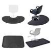 PU couro 90*150cm semi-circular cadeira de barbeiro Mat salão tapete barbearia loja anti-fadiga tapete de pé