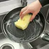 Esponja para lavar platos estropajo paño de cocina suministros de cocina cepillo de limpieza cepillo para ollas artefacto para lavar platos bloque de esponja para lavar platos borrador mágico