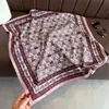Nuevo Bufanda Cuadrada Pequeña Versátil de Algodón y Lino Espiga Pañuelo para la Cabeza Imitación Terciopelo Chal Protección Solar Bufanda para el Cuello Bufanda para Mujer