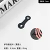 Lanyard para Teléfono en Stock Espaciador TPU Clip Adhesivo Suave Pegatina Trasera Ultradelgada Parche para Funda Universal Hebilla de Figura de Ocho Accesorio de Correa para Teléfono