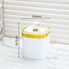 Tarro sellado de plástico transparente para almacenamiento de alimentos, cereales, cereales, aperitivos, productos secos, té.