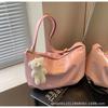 Bolsa Tote de Mão Grande Capacidade Feminina 2024 Nova Moda Texturizada Bolsa Transversal Casual Explosiva Bolsa para o Dia a Dia