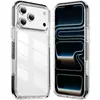 Funda para iPhone 17 Aplicable Transfronteriza Acrílico Transparente Dos en Uno Antigolpes para Apple 17 Pro 16 Funda Transparente