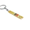 Chaveiro de metal modificado para carro JDM NOS HKS pingente de liga de zinco para Toyota Honda