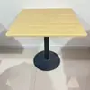 Mesa de Jantar Quadrada Branca Simples Moderna para Casa Apartamento Pequeno Loja de Chá com Leite Cafeteria Recepção de Negociação Varanda Mesa Redonda
