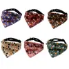 2025 Nuevo Bufanda Triangular Triangular para Mascota de Halloween Collar de Gato con Cascabel Retro Collar del Festival de Fantasmas Collar para Perro Venta Directa de Fábrica