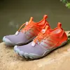 Sapatos de rastreamento para atividades ao ar livre transfronteiriços Sapatos de vadear com cinco dedos Sapatos de mergulho para homens e mulheres Sapatos de praia para natação Ciclismo Montanhismo Tênis de fitness
