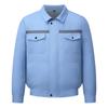 Ropa de Aire Acondicionado de Cuatro Ventiladores de Enfriamiento Verano Exterior Sitio de Construcción Refrigeración Ropa de Trabajo Protector Solar Banda Reflectante Ropa con Ventilador Hombres