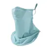 Máscara de protección solar para el desierto para hombres, protección completa para cara y cuello, con orejeras de seda helada, máscara a prueba de arena del noroeste, máscara de protección solar para mujeres, protección UV