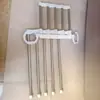 Colgador Múltiple Especial para Armario para Almacenamiento de Pantalones Estante para Pantalones Multifuncional Móvil Pinza Mágica Plegable para Pantalones Pantalones de Vestir Doméstico