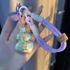 Modelo Popular de Shuibei Llavero de Calabaza de Oro Puro 999, Cadena para Teléfono Bendición del Oficial Celestial Dorado, Colgante para Bolso, Venta al por Mayor de Fábrica