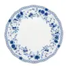 Venta al por mayor Vajilla de Cerámica Hogar Tazón de Arroz Dorado Plato Frío Plato Plano Plato de Ensalada Plato de Hueso de Porcelana Set de Platos