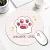 Alfombrilla de Ratón Personalizada Redonda Linda Dibujos Animados Fabricante Mayorista Teclado de Laptop Pequeña Antideslizante Anime