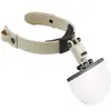 Luz LED HD Casco Montado en la Cabeza Lupa Taller Fábrica Industrial Mantenimiento Electrónico Inspección Lectura Lectura