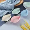 Prato para Molho Doméstico, Alto Valor Estético, Prato Pequeno Estilo Nórdico, Prato para Condimentos de Hot Pot, Prato de Trigo, Prato Criativo de Plástico para Temperos